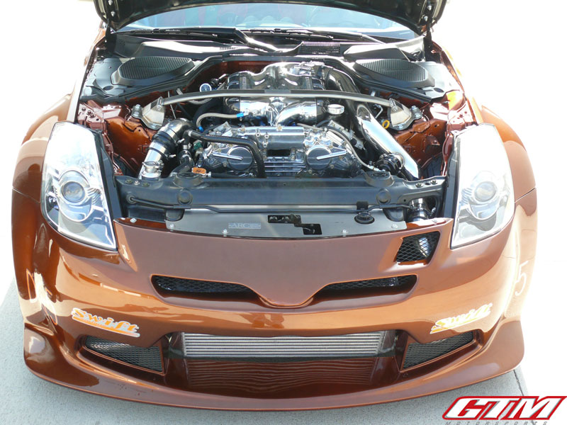 Nissan 350z twin turbo conversion