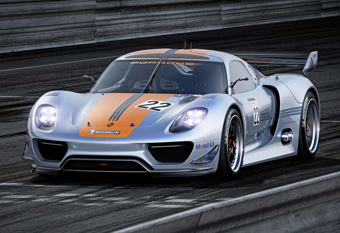 Porsche 918 Rsr Hybrid Race Car. The Porsche Hybrid is said to