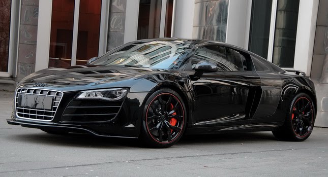 flagship supercar and it's called the Audi R8 Hyper Black Edition
