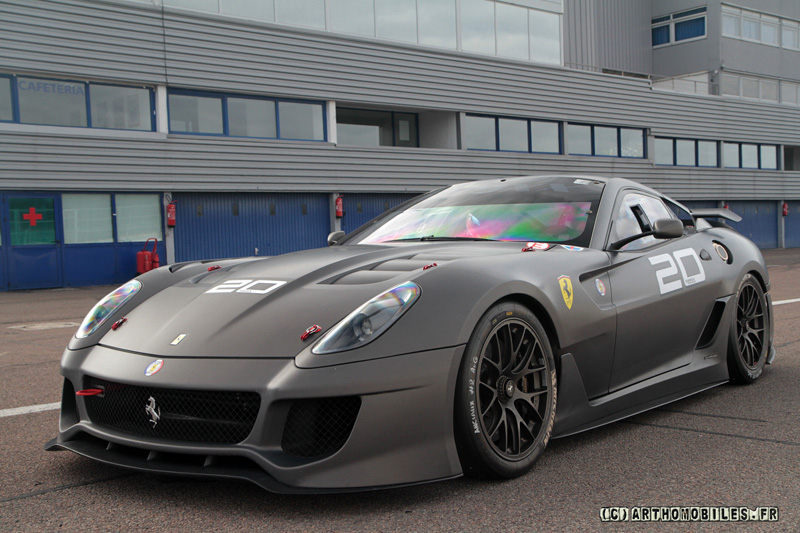 built track machine very few cars come close to the Ferrari 599XX