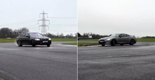 2012 Bmw m5 vs nissan gtr #3