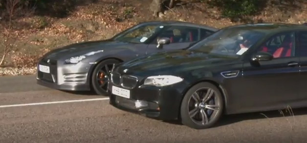 2012 Bmw m5 vs nissan gtr #6