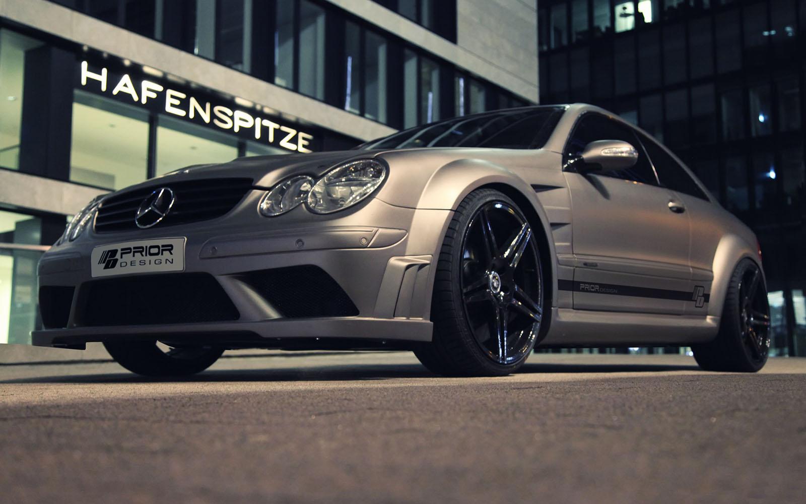 Mercedes benz clk black series body kit #2
