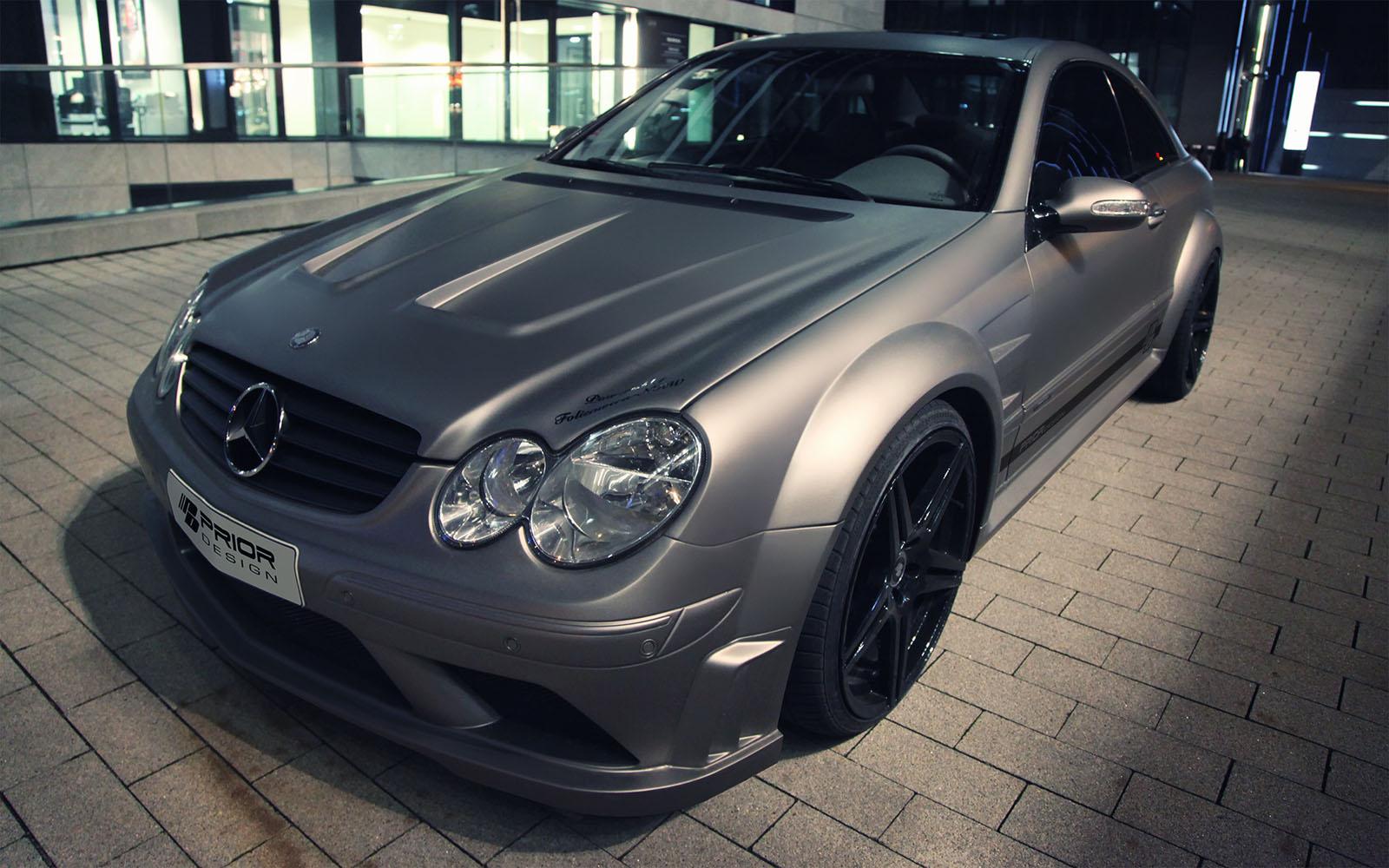 Mercedes benz clk black series body kit #7