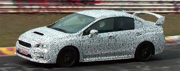 2014 Subaru WRX spy photo -main