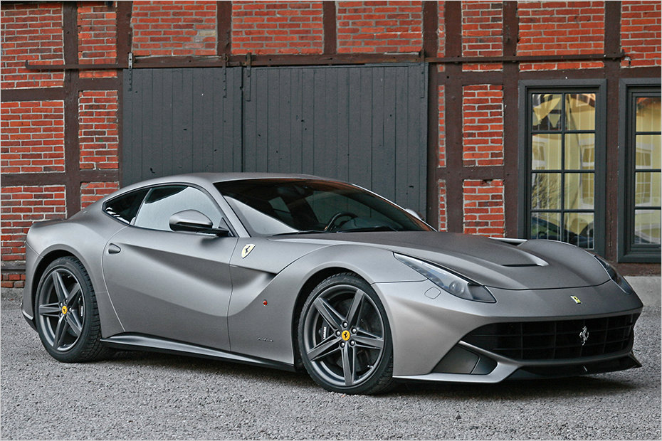 Matte Gray Ferrari by Cam Shaft