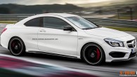 Mercedes-Benz CLA45 AMG Coupe render - main Mercedes-Benz CLA45 AMG Coupe render - main
