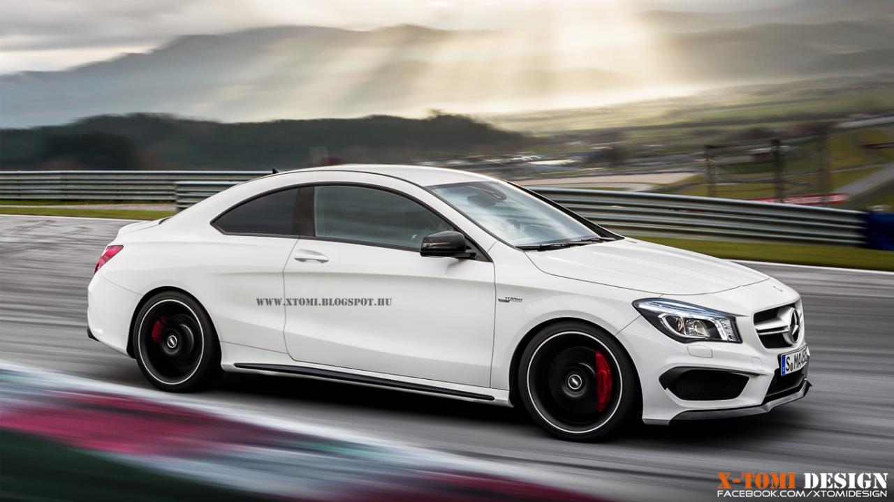 Mercedes Benz CLA45 AMG Coupe render