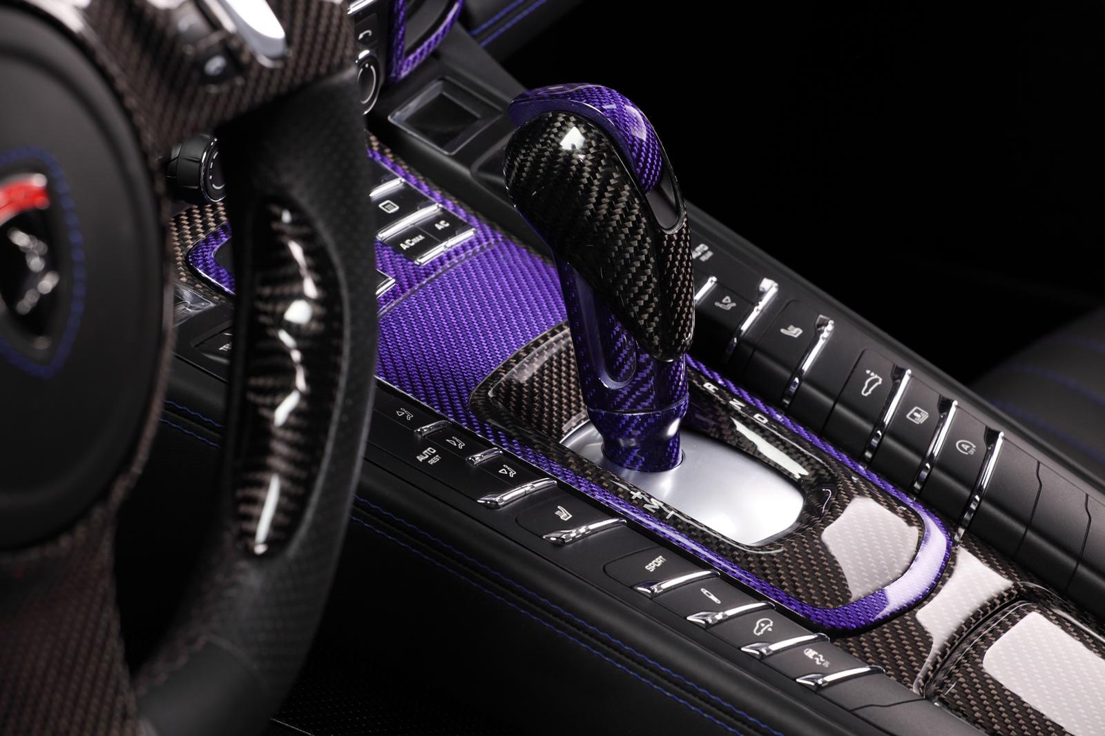 Porsche Panamera Stingray GTR 2014 Limited Edition Purple Carbon Fiber