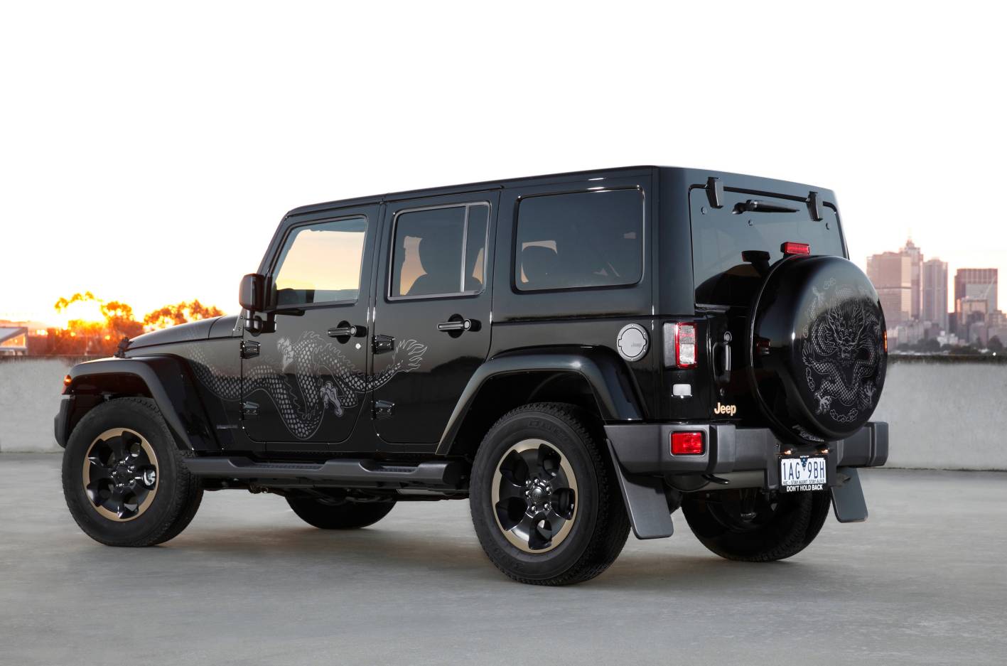 The jeep wrangler dragon #4