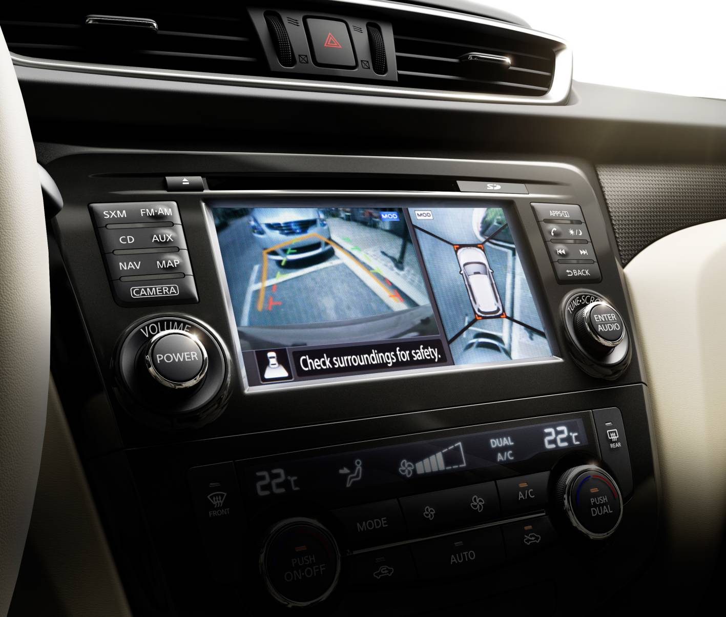 Nissan x trail around view monitor #7