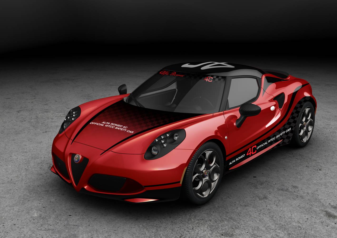 Alfa Romeo Cars News 4C coupe announced as WTCC safety car