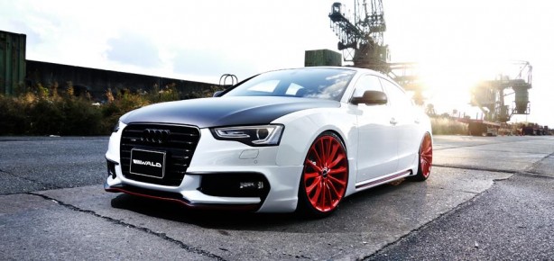 Audi A5 Sportback Sportline by Wald front quarter