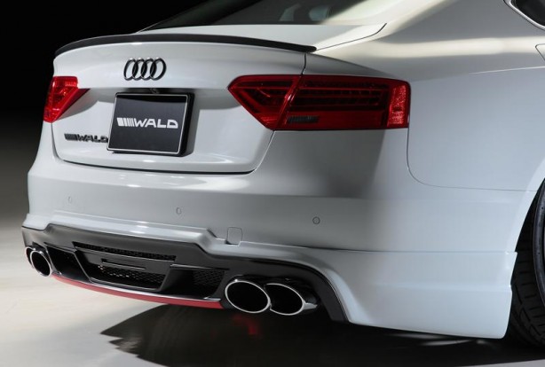 Audi A5 Sportback Sportline by Wald rear skirt