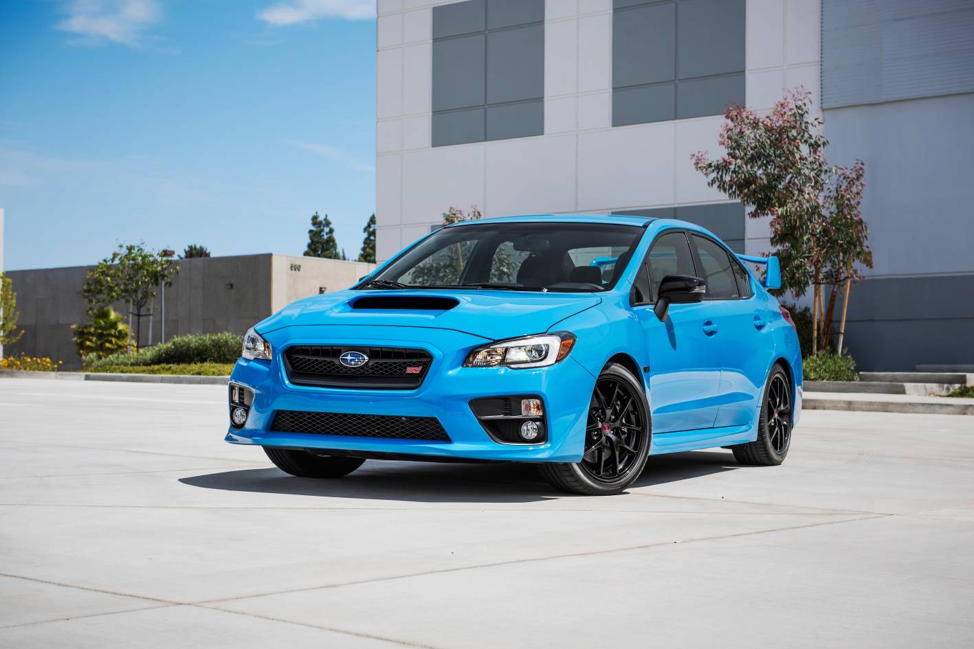 2016 Subaru Wrx Sti Blue 2016 Subaru Wrx Sti Blue