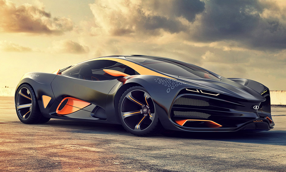 lada raven concept - the new russian supercar? - forcegt