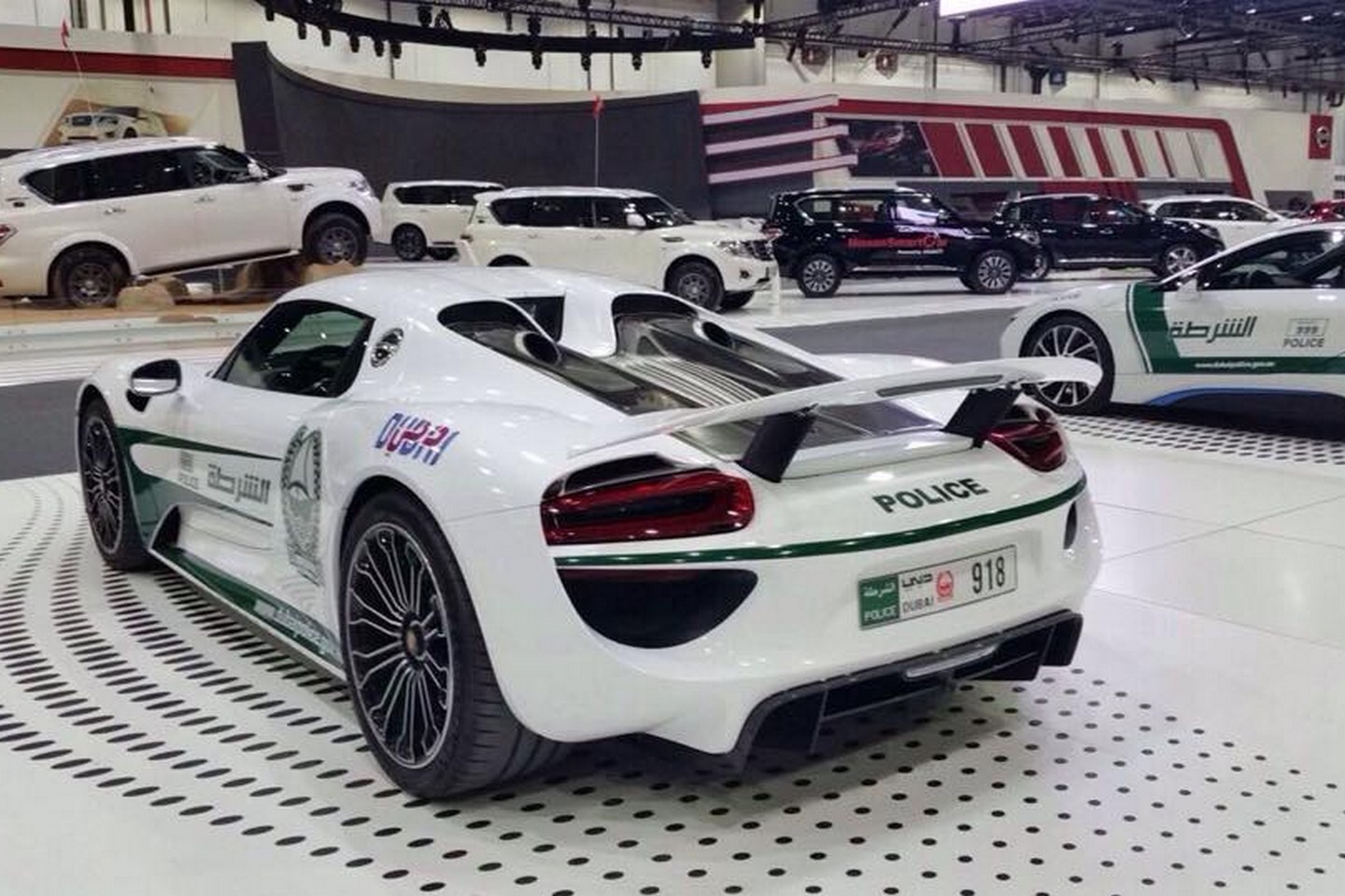 Porsche 918 Spyder Is Latest Member Of Dubai Police Force