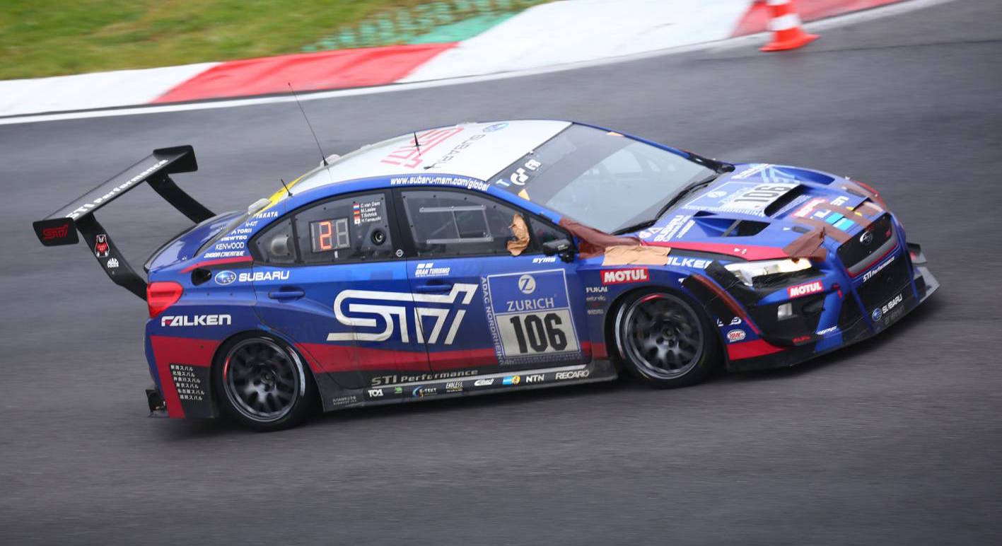 Subaru WRX STI NBR racer wins Nürburgring 24h Race