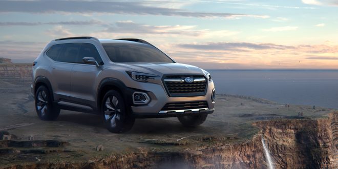 Subaru previews new mid-size SUV for 2018 with VIZIV-7 Concept