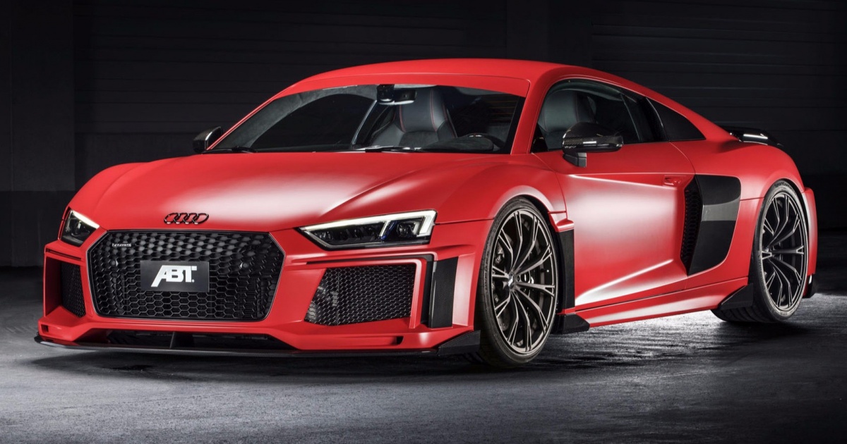 ABT pumps up Audi R8 V10 plus to 463kW and killer body kit