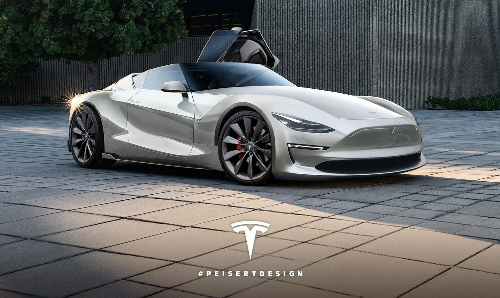 2019 Tesla Roadster rendered - will the real Roadster look ...