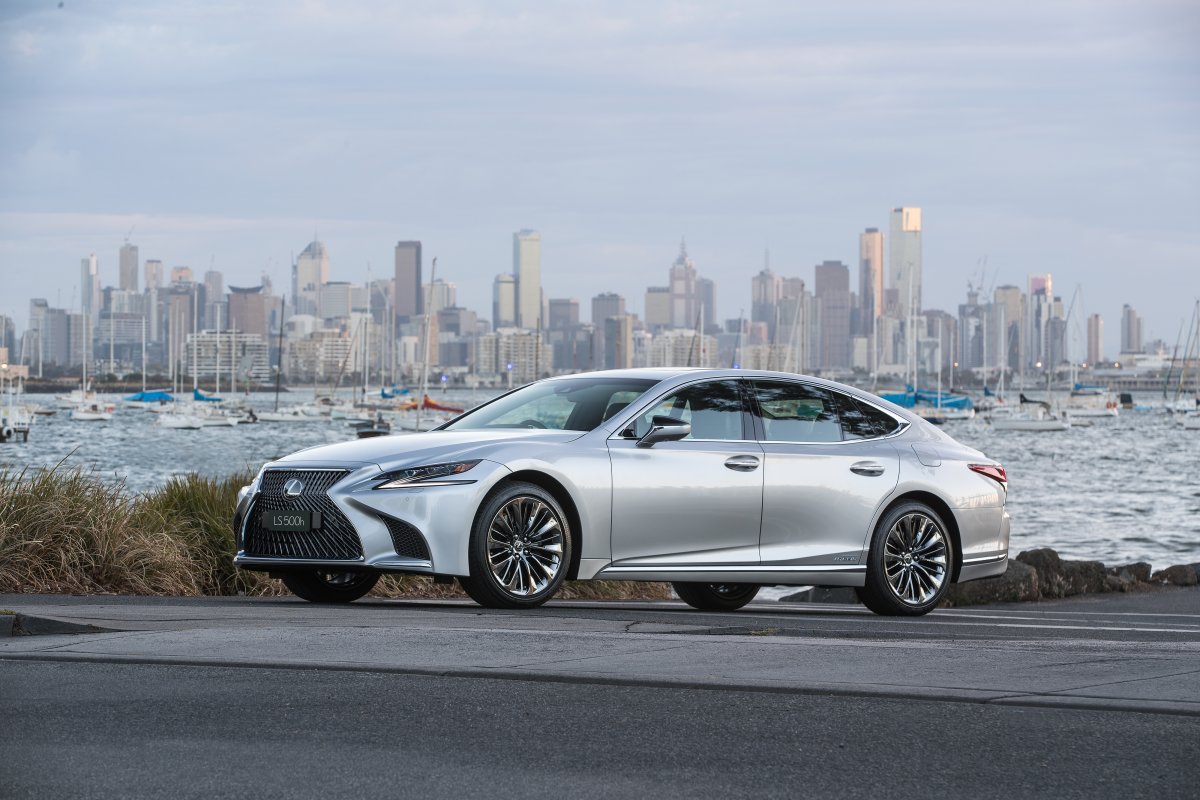 2018 Lexus LS sedan flagship launches in Australia from