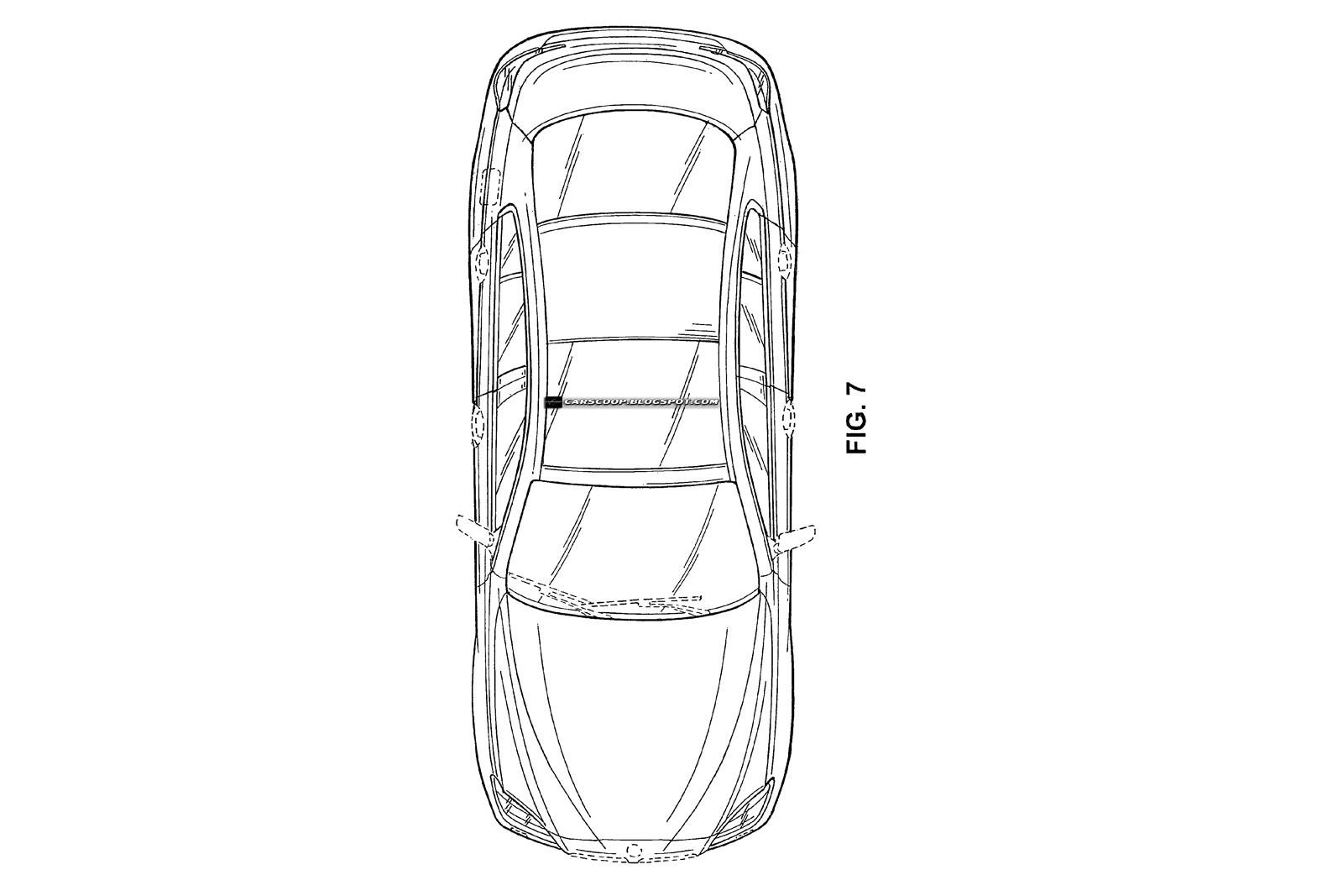 New BMW 4-Door Sports Coupé Official Patent Designs - ForceGT.com