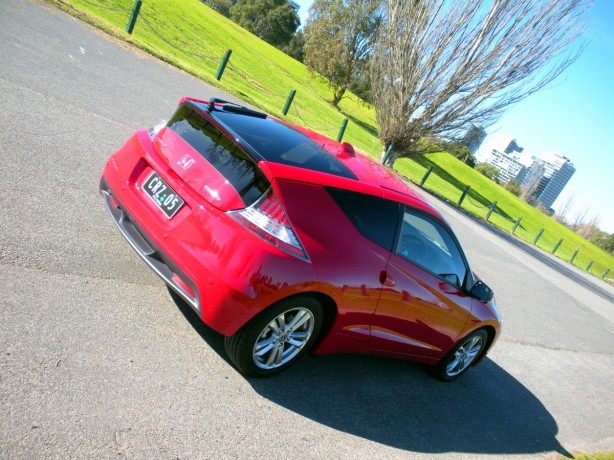 Honda CR-Z Review – 2012 Manual Sport, Driver Rear
