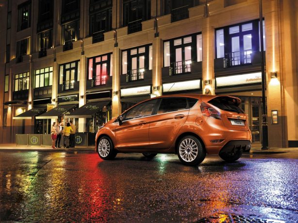 2013 Ford Fiesta rear
