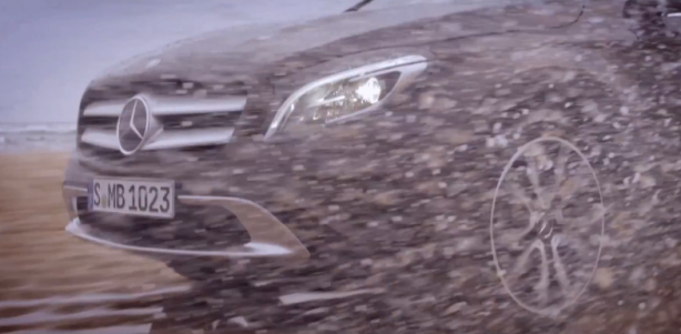 2014 Mercedes-Benz GLA teaser front