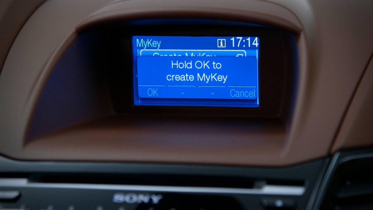 Ford mykey speed limit disable