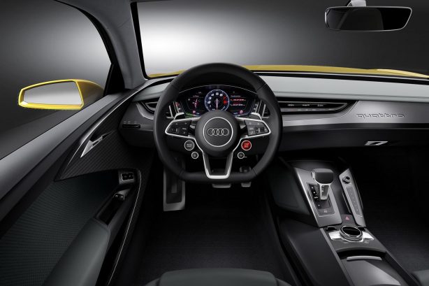 2013 Audi Sport Quattro concept interior instruments