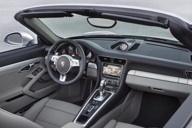 2014 Porsche 911 Turbo Cabriolet interior dashboard