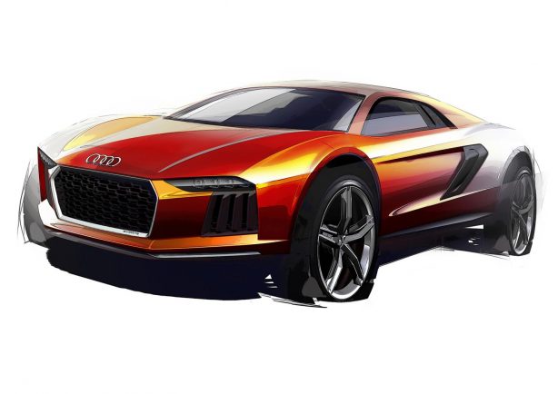 Audi Nanuk quattro crossover concept sketch