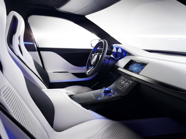 Jaguar C-X17 Concept interior dashboard