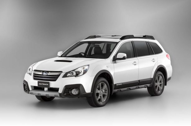 Subaru Cars - News - 2014 Subaru Outback front quarter