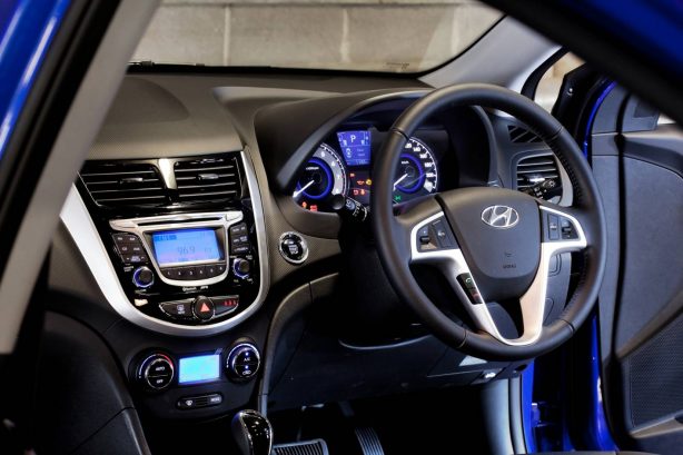 Hyundai Accent SR interior