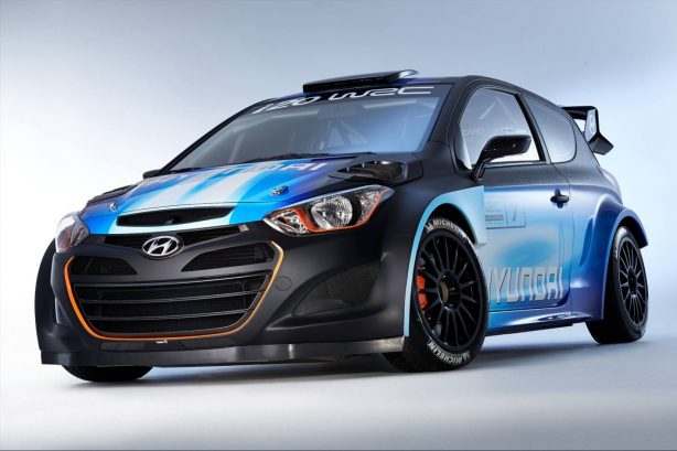 Hyundai i20 WRC front