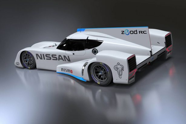 Nissan ZEOD RC electric racecar rear