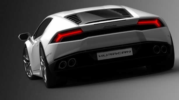 2015 Lamborghini Huracan rear