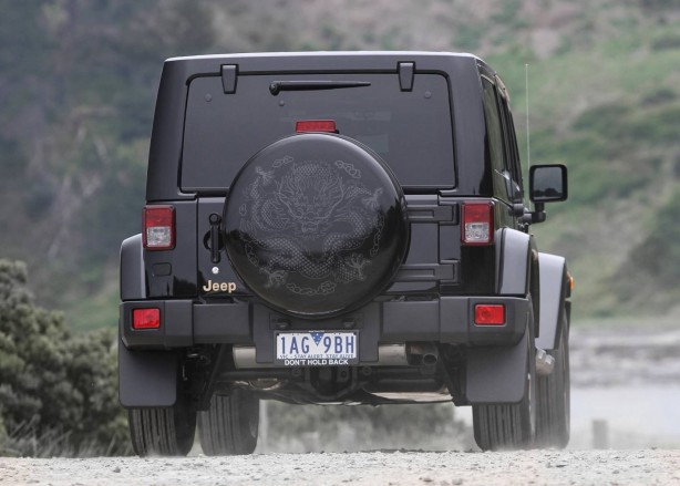Jeep Wrangler Dragon rear