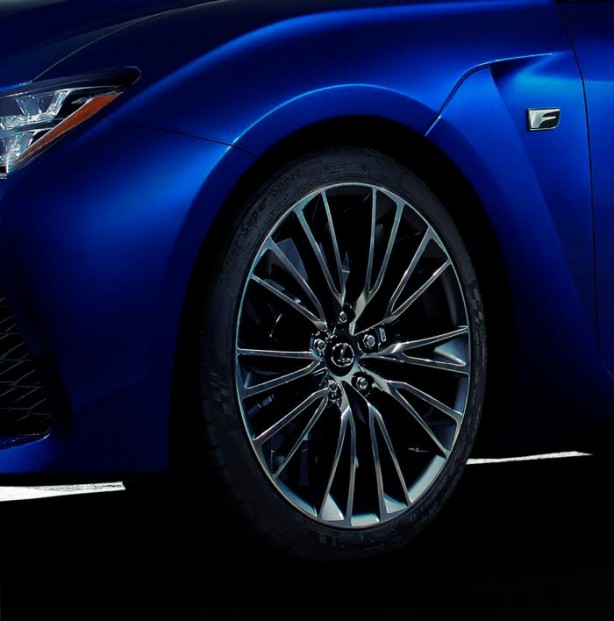 Lexus RC F teaser