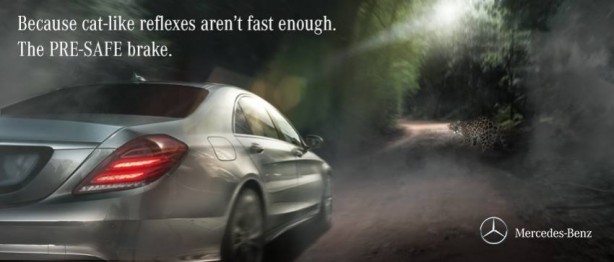 Mercedes vs Jaguar Facebook reply