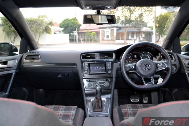 2013 Volkswagen Golf GTI interior dashboard
