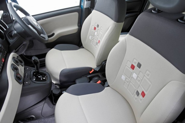 2014 Fiat Panda Easy interior front seats