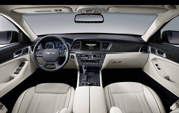 2015 Hyundai Genesis sedan interior