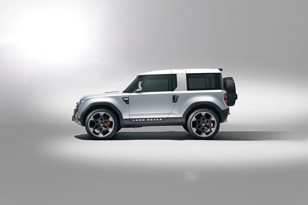 Land Rover DC100 concept side