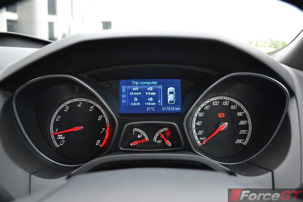 2014 ford focus st gauges