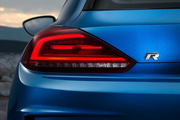 2014 Volkswagen Scirocco R rear taillight