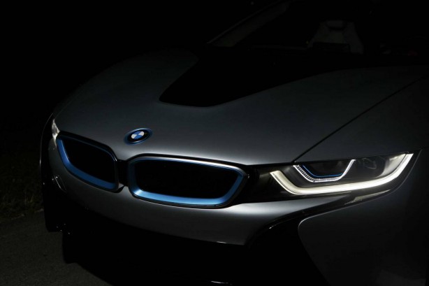 BMW i8 laser light technology